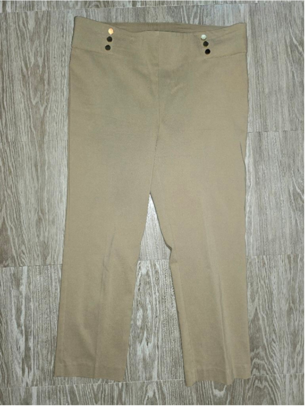 Women's Rafaella Beige Ankle & Cropped Pants Size 10 NWOT